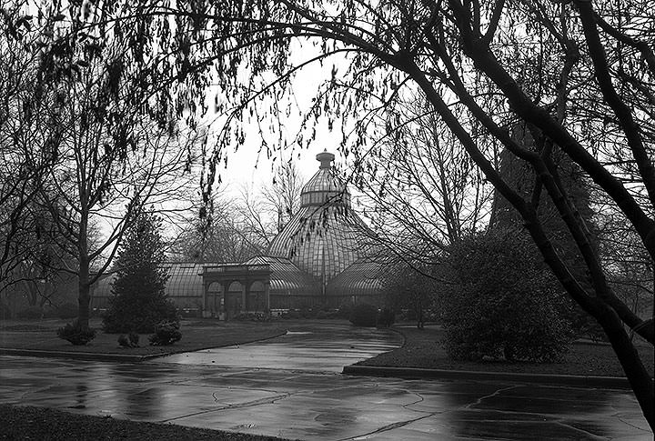 Hothouse, Wright Park Seymour Botanical Conservatory, Tacoma, 1927