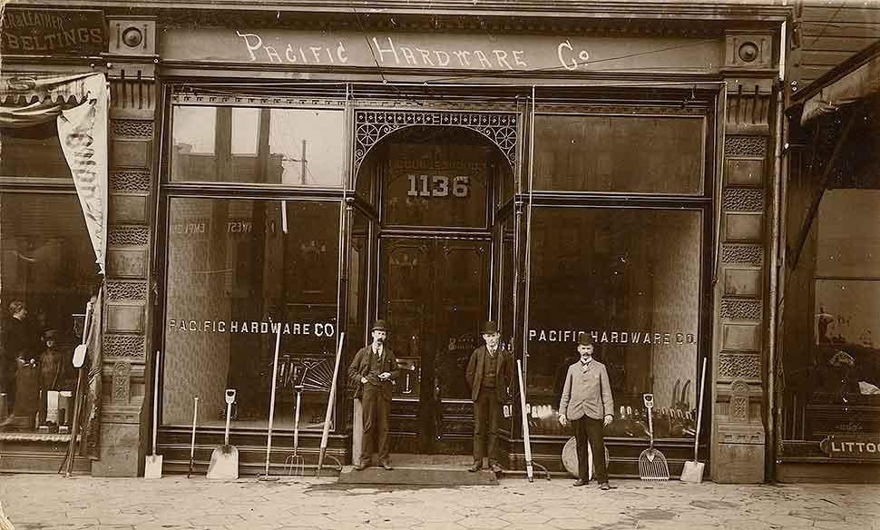 Pacific Hardware Co., 1136 Pacific Avenue, Tacoma, 1890