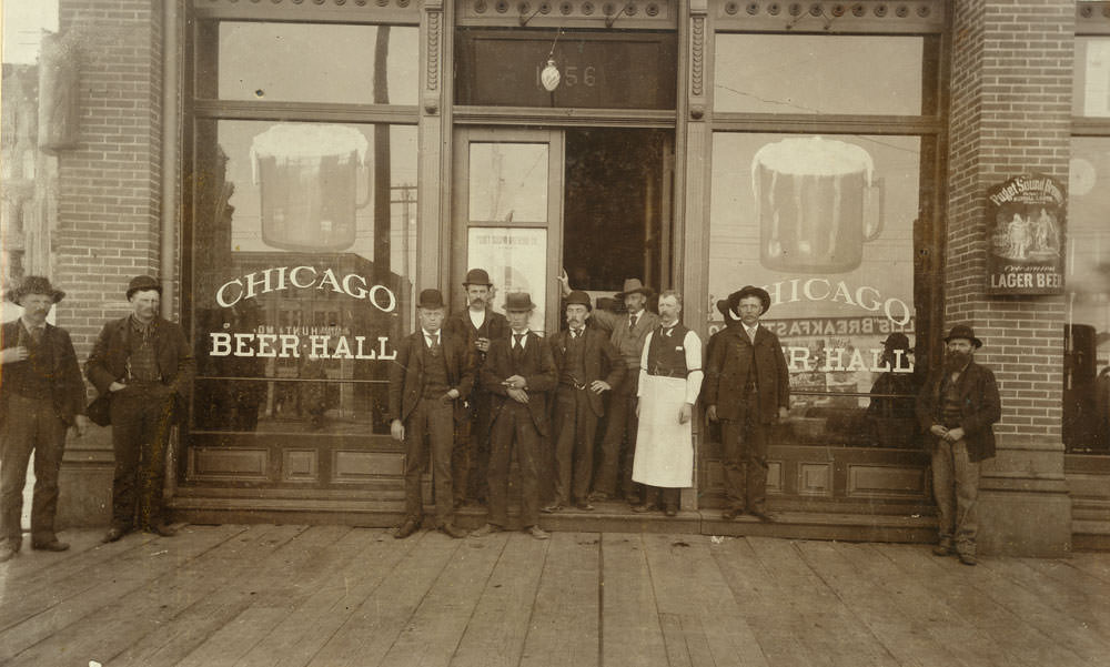 Chicago Beer Hall, 1356 Commerce Street, Tacoma, 1903