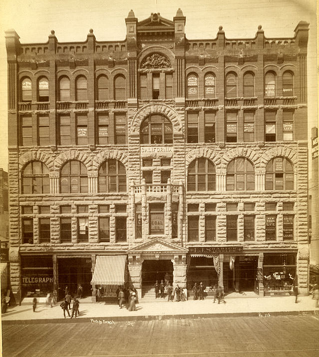 California Building, Tacoma, 1890