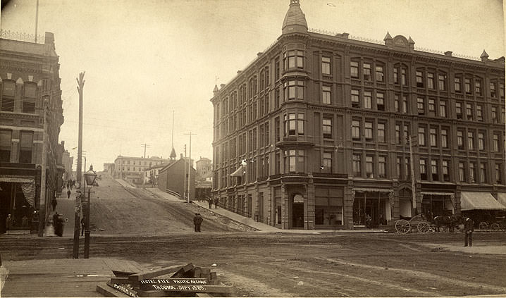Hotel Fife, Pacific Avenue, Tacoma, Sept 1888