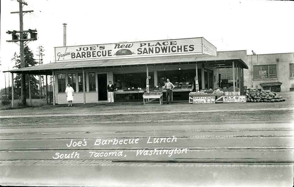 Joe/s Barbecue Lunch/South Tacoma, Washington, 1928