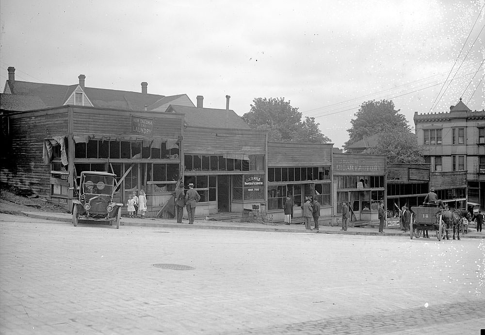 500 Block, South 9th Avenue, Tacoma, 1917