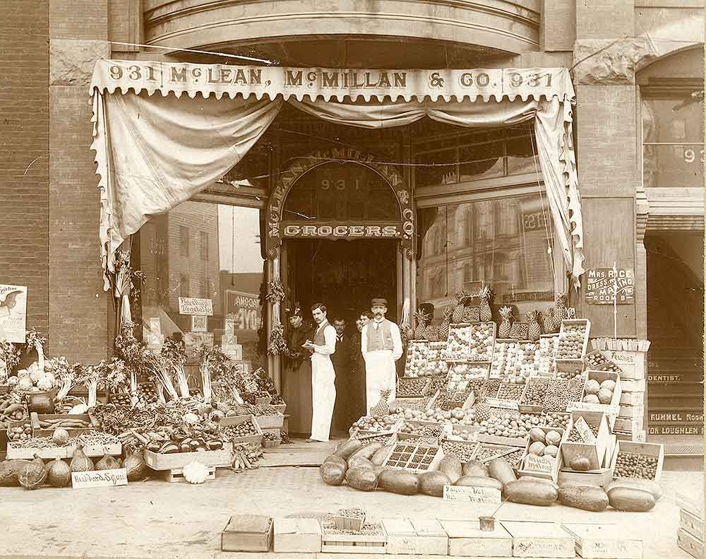 McLean, McMillan & Co., Grocers, Tacoma, 1892