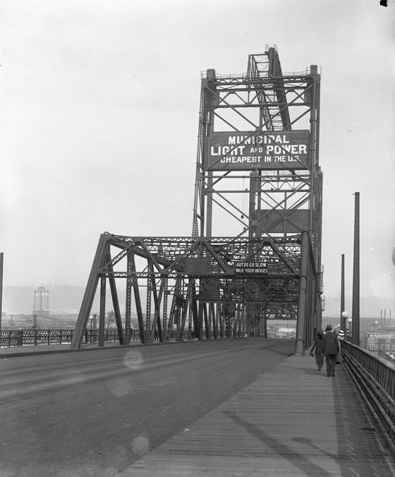 Murray Morgan Bridge, formerly Eleventh Street Bridge, Tacoma, 1914