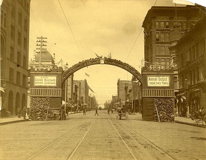 13th & Pacific Ave, Tacoma, 1889