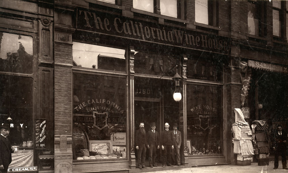 California Wine House, 1150 Pacific Avenue, Tacoma, 1895