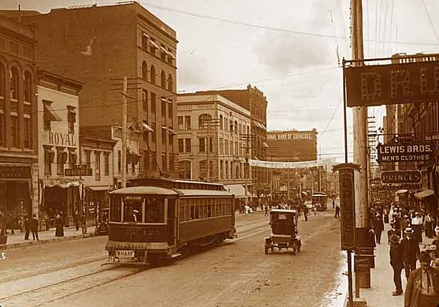 Tacoma-Pacific Ave. near 10th, 1910