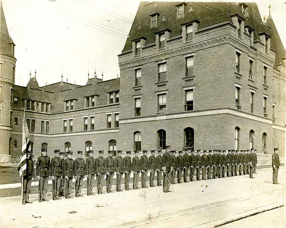 Tacoma High School cadets, 1906