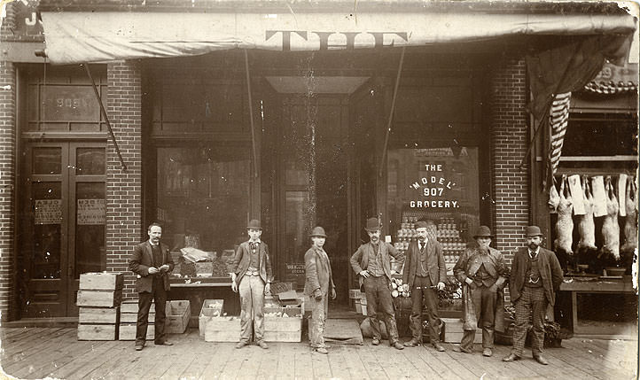 Model Grocery Store, 907 Pacific Avenue, Tacoma, 1890