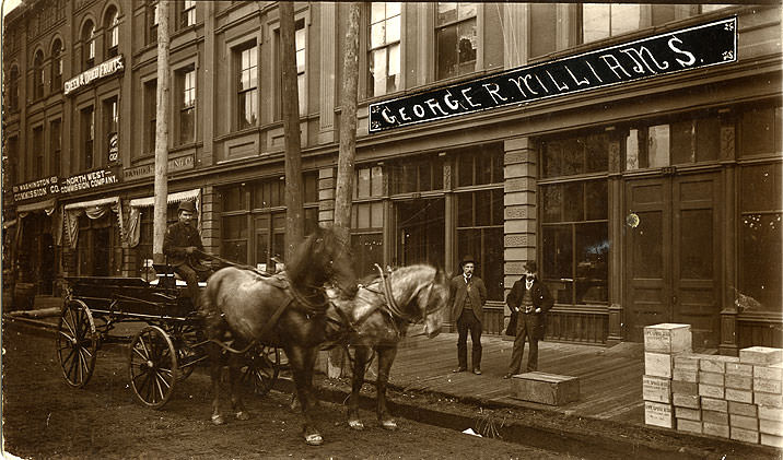 George R. Williams, 1531 Pacific Avenue, Tacoma, 1891