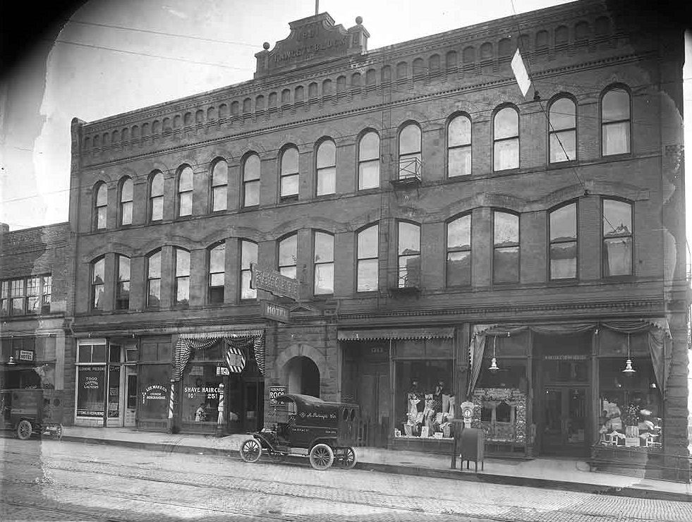 Fawcett Block-Fawcett Hotel, Tacoma, 1914