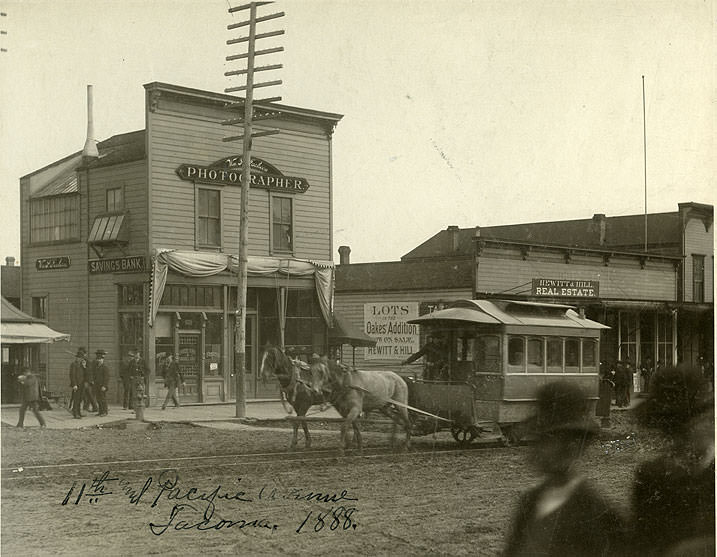 William P. Jackson Photo Studio, Tacoma, 1888