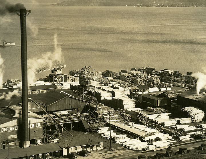 Defiance Lumber Co., 4601 Ruston Way, Tacoma, 1935