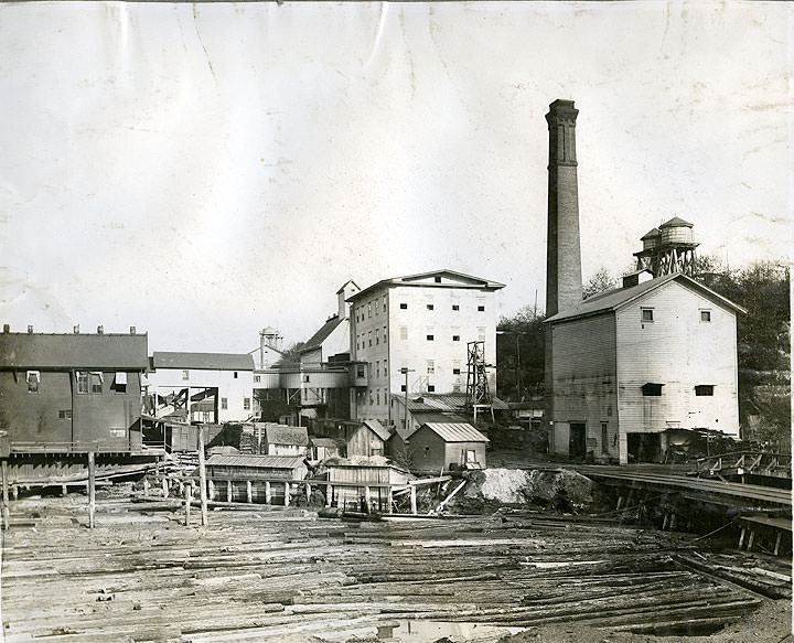 Puget Sound Flouring Mills Plant, Tacoma, 1900