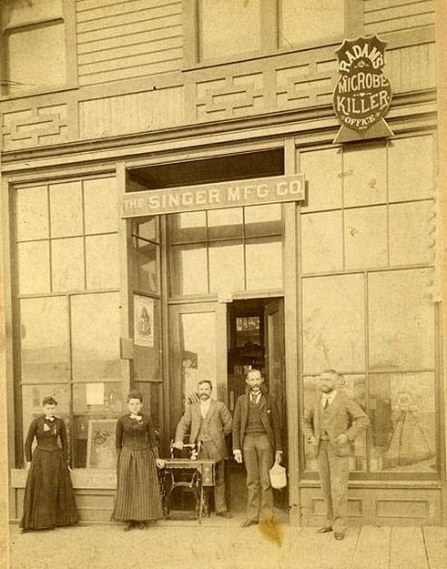 Singer Mnfg. Co., 954 C. Street, Tacoma, 1890