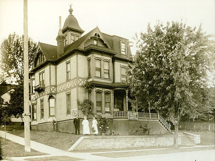The Jones Private Hospital, 1824 South G Street, Tacoma, 1913
