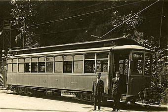 Tacoma Streetcar, Bismarck Line, 1910