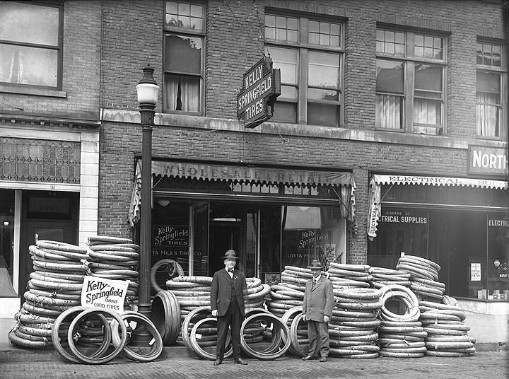 Lotta Miles Tire Co., 706 Pacific Avenue, Tacoma, 1918