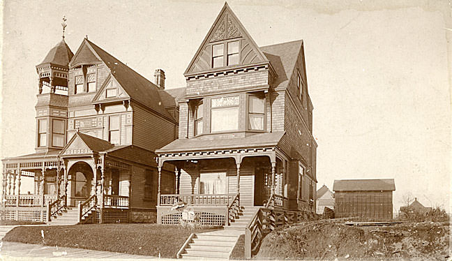 Calkins and Pratt Homes, North Slope Historic District, Tacoma, 1892