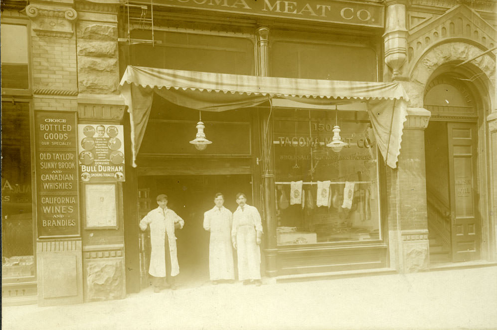 Tacoma Meat Co., at 1508 Pacific Ave, Tacoma, 1920