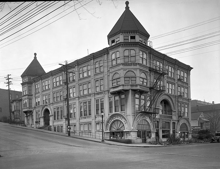 Samson Hotel, South Thirteenth Street and Fawcett Avenue, Tacoma, 1927