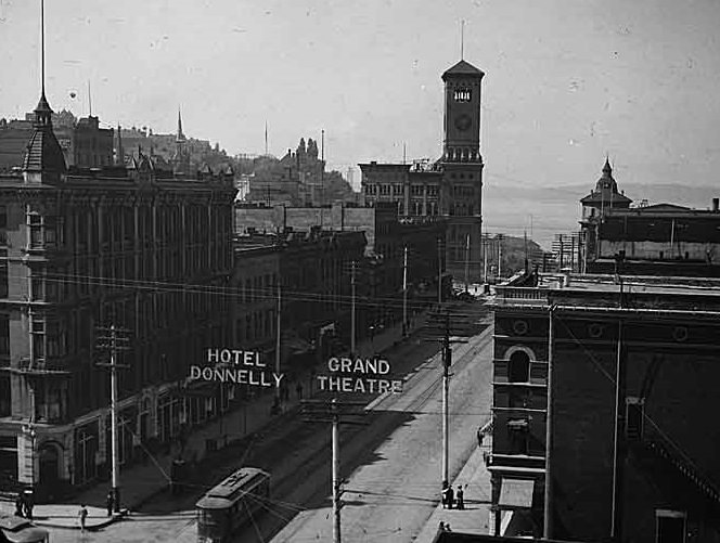 Tacoma-Pacific Ave. at 9th St., City Hall, 1910