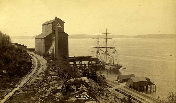 Elevator A, Tacoma 1891 Old Centennial Flour Mill, 1891