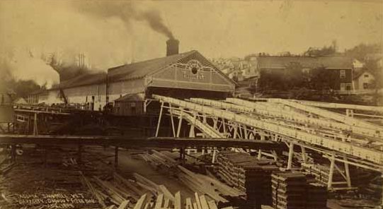 Tacoma Sawmill, 1888