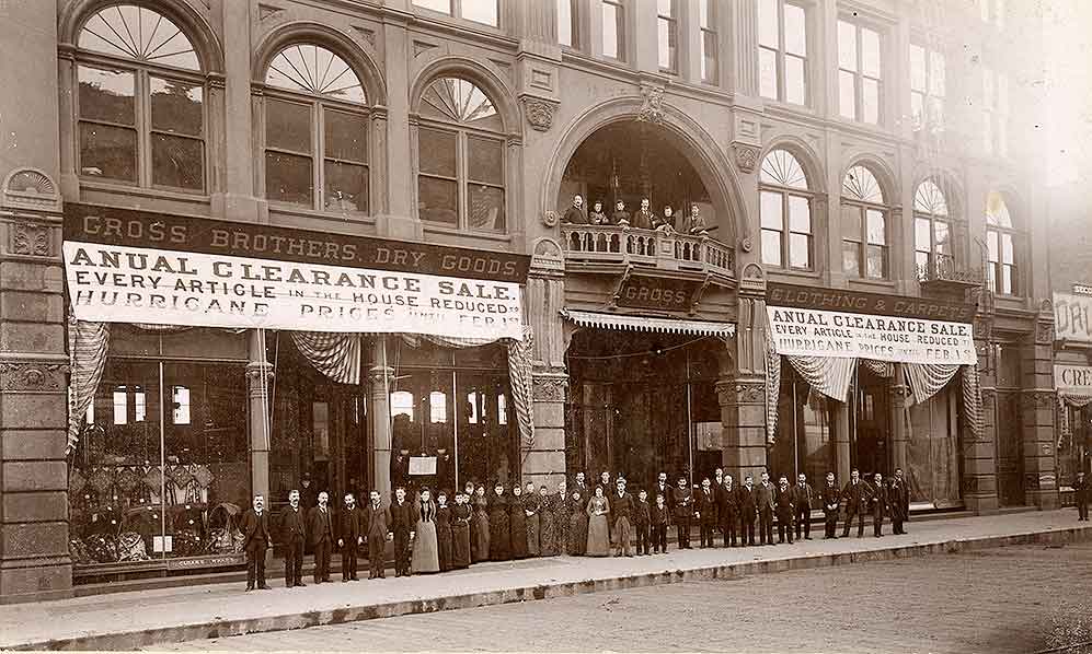 Gross Brothers Dry Goods / 901-909 C St. / Tacoma, 1890