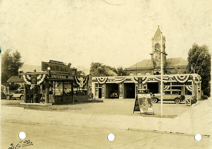 Universal Service Station, 2301 South J Street, Tacoma.