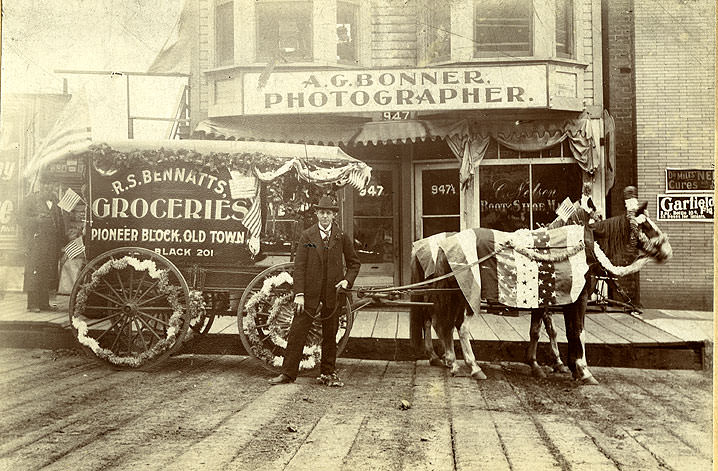 Albert G. Bonner, Photographer, 947 South C Street, Tacoma, 1901
