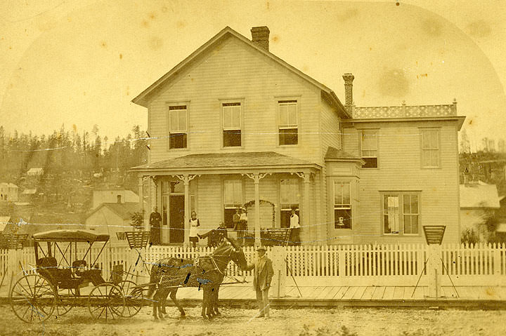 Frank Clark Residence, 922 A Street, Northwest Corner of South Tenth Street and A Street, Tacoma, 1879