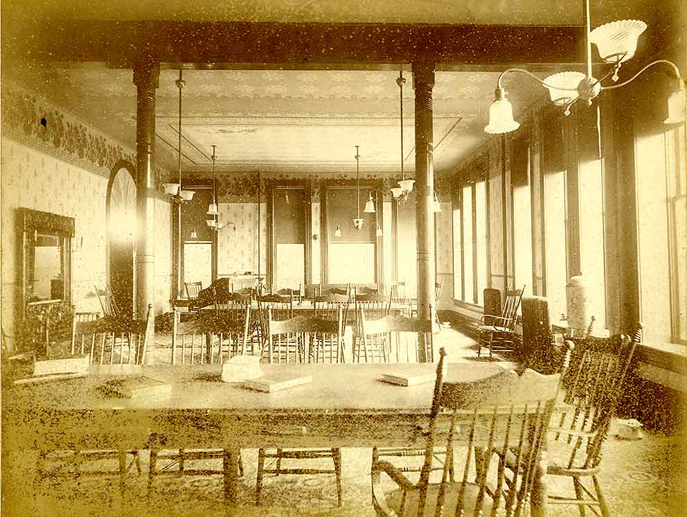 Tacoma Commercial Club Room, California Building, Tacoma, 1890