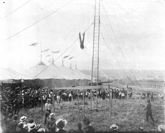Circus performance, 1897
