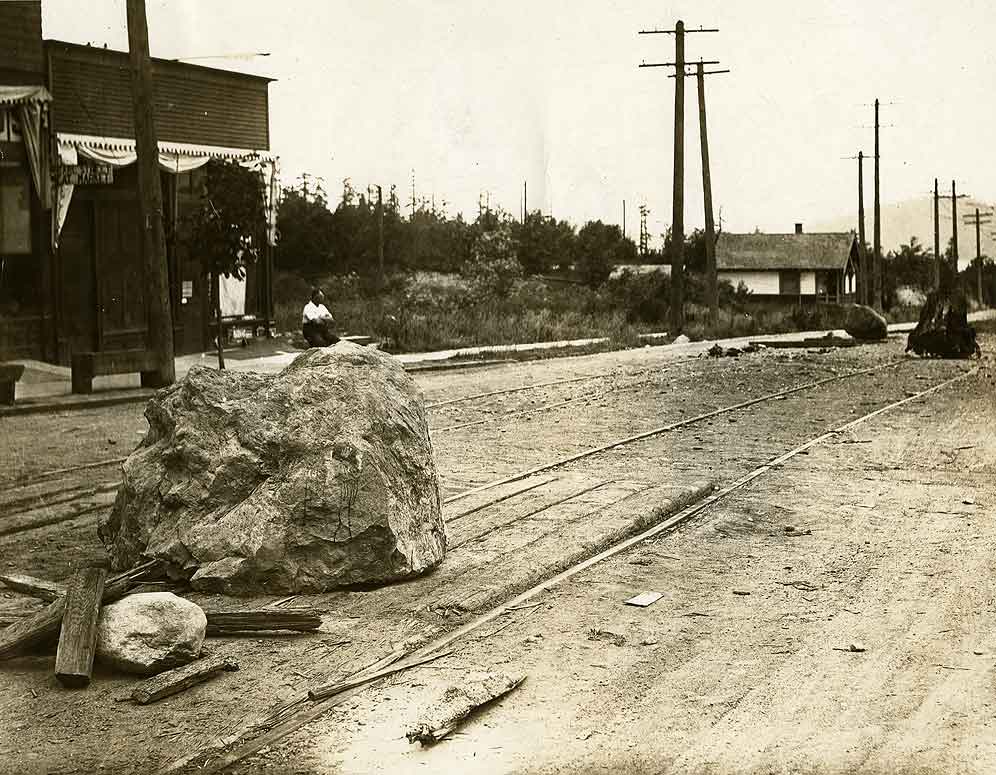 Near End of Pt. Defiance Line, 1917