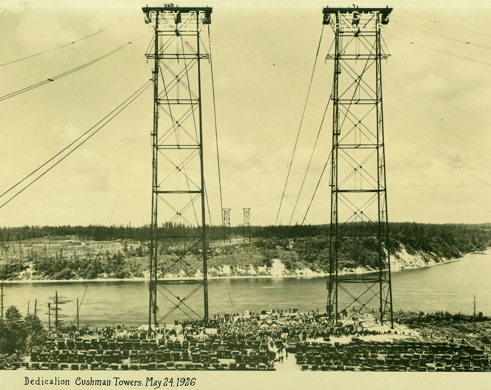 Dedication Cushman Towers, 1926