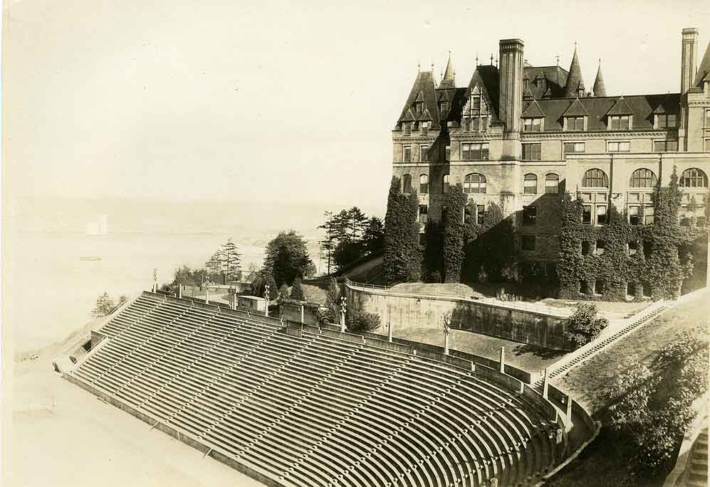 Stadium High School and Stadium Bowl, 1930