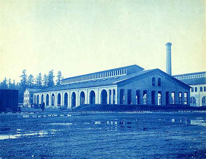 Northern Pacific Paint Shop, 1891