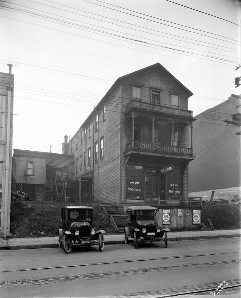 Pacific Hotel, 1923
