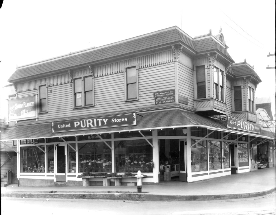 United Purity Stores, 1930