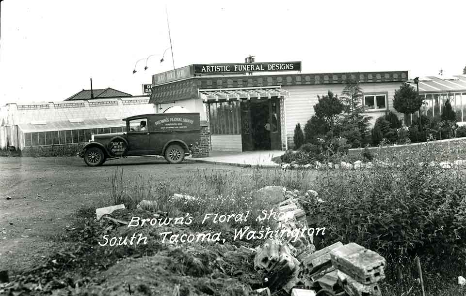 Brown's Floral Shoppe/South Tacoma, 1928