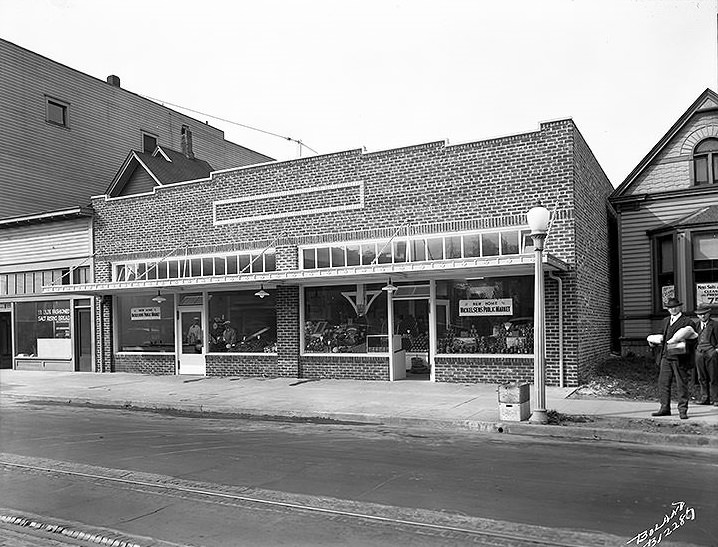 K Street new market, 1925