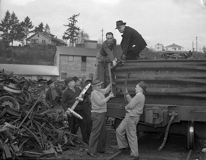 Scrap Metal Recycling, 1943