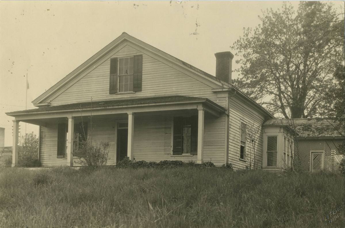 Isaac Stevens house, Olympia, 1900