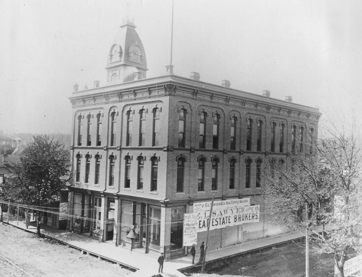 Odd Fellows Hall, Olympia, 1900