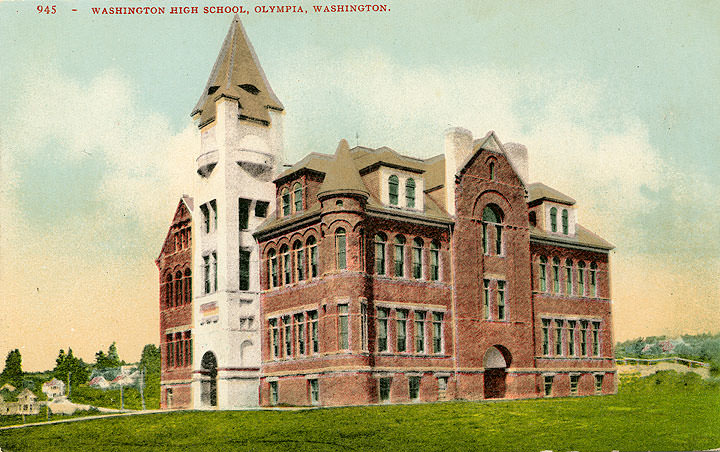 Washington High School, Olympia, 1900s