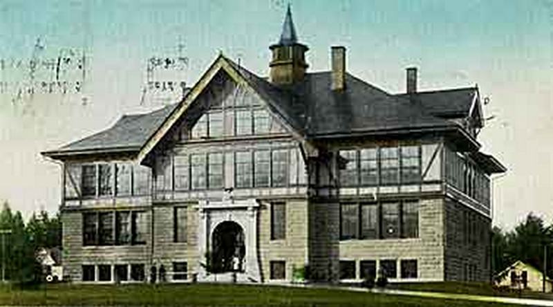High School, Olympia, 1908