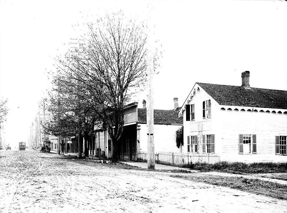 Lower Main Street, Olympia, 1902