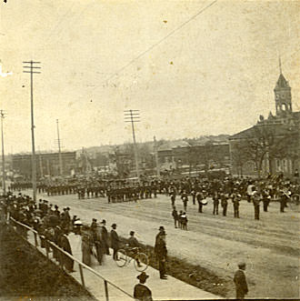 Soldiers Burial Day, Olympia, 1900